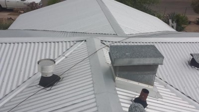 Galvanized Corrugated Metal Roof