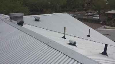 Galvanized Corrugated Metal Roof