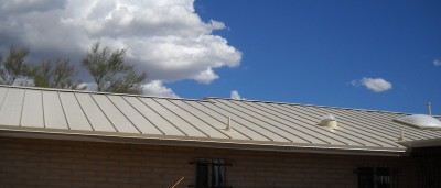 Standing Seam Metal Roof in Tucson, Arizona