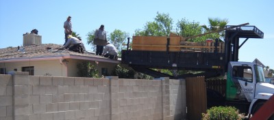 Architectural Laminate Roof Shingles - Painted Desert - Construction Phase